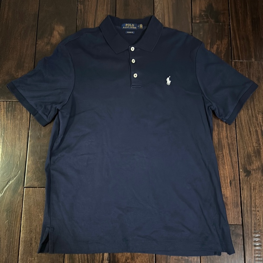 Navy Ralph Lauren Polo. Great condition